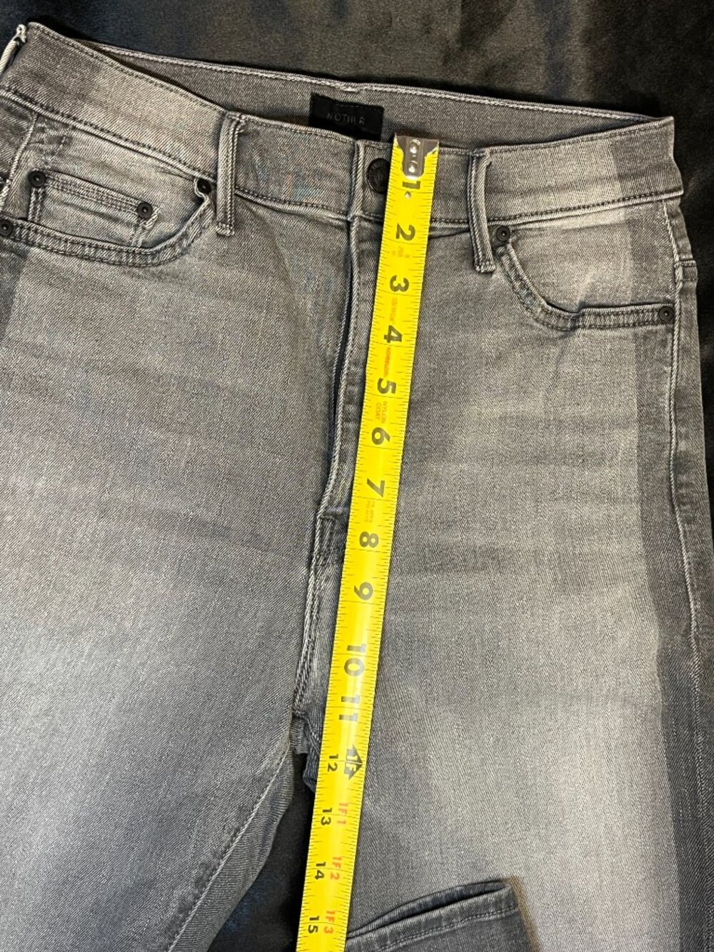 MOTHER The Swooner jean Supermoon Stripe 26 skinny leg high rise - Picture 10 of 13